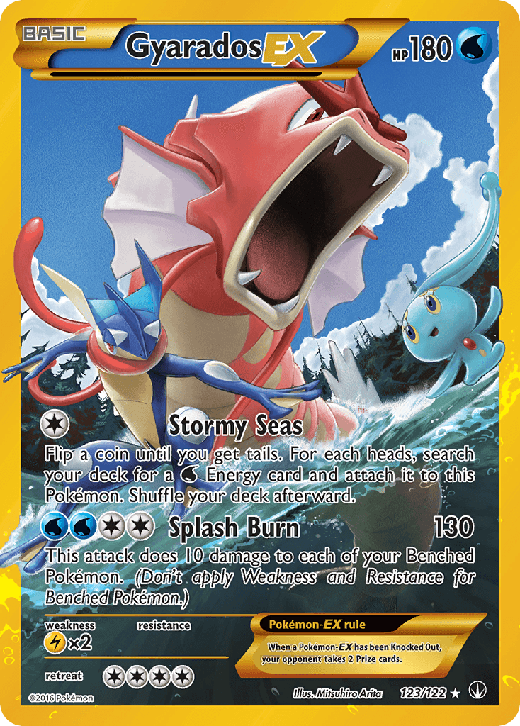 Gyarados-EX — BREAKpoint 123