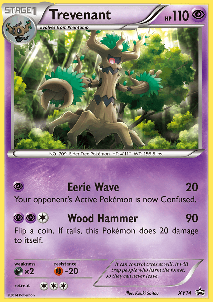 Trevenant — XY Black Star Promos XY14